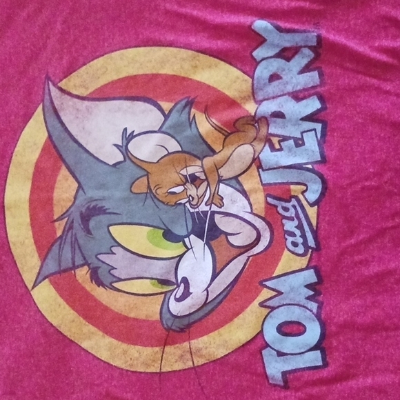 Tom And Jerry Red Tee - Picture 4 of 4